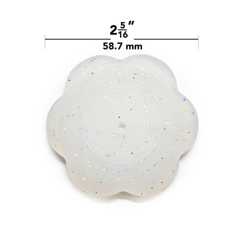 Image of Cinch It! clear white with a measurement of 58.7 mm or 2 5/16 inches