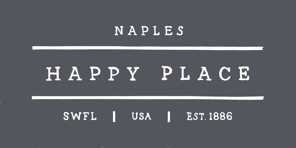 Happy Place Corkscrew Naples White