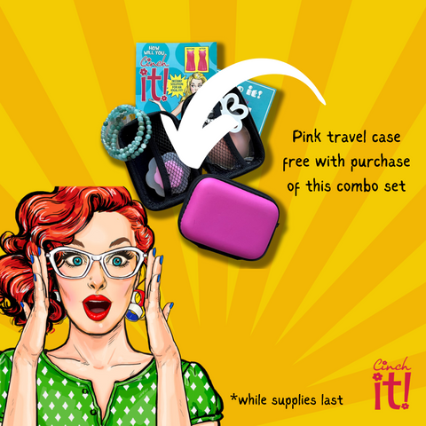 Image of Cinch Clips Combo Pack for Dresses, T-shirts, Blouse, Shawl