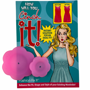 Big Cinch it! Clothing Cinch Clip for Dresses, Shirts, Skirts, Blouses (1.5  Inch Diameter) Non-Intrusive Flexible Silicone Cinch to Alter the Fit and  Style of Any Garment : : Clothing, Shoes 