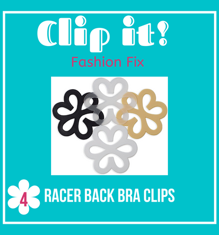 Image of Clip It! fashion fix racer back bra clips