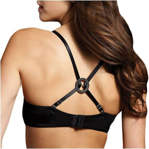 Image of Clip it! Racer Back Bra Clip with a model wearing on it